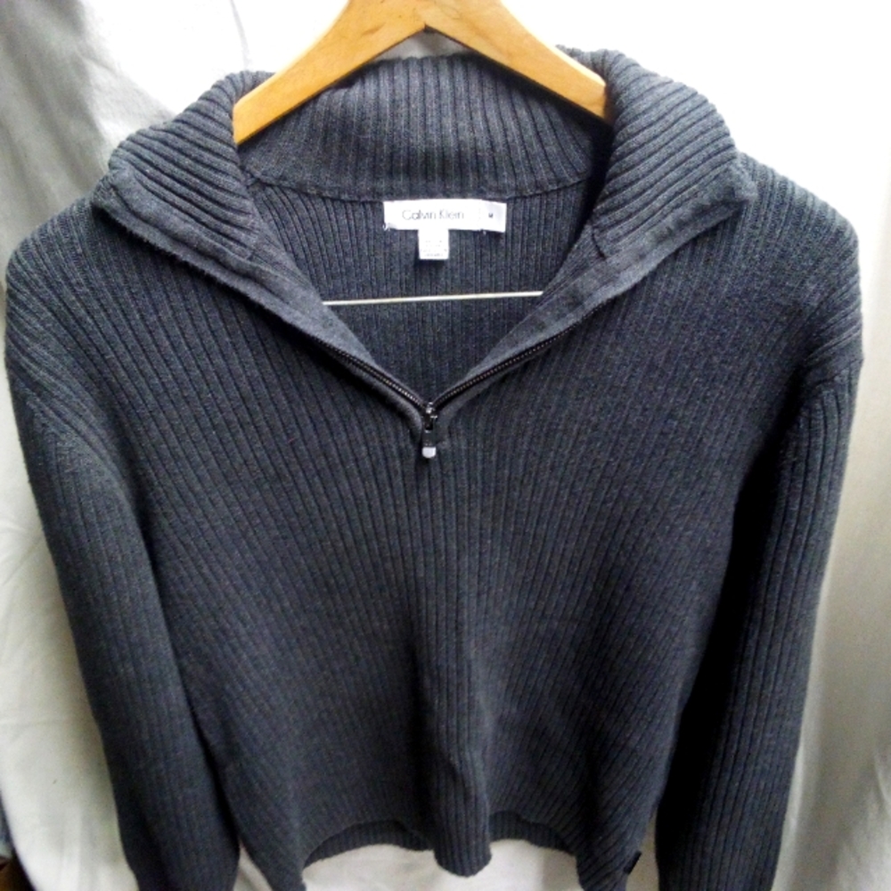 Vintage Calvin Klein 1/4 Zip Sweater